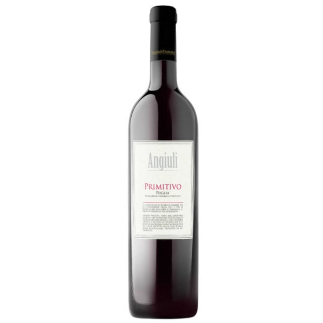 Fles Primitivo uit Puglia, een klassieke BBQ-wijn